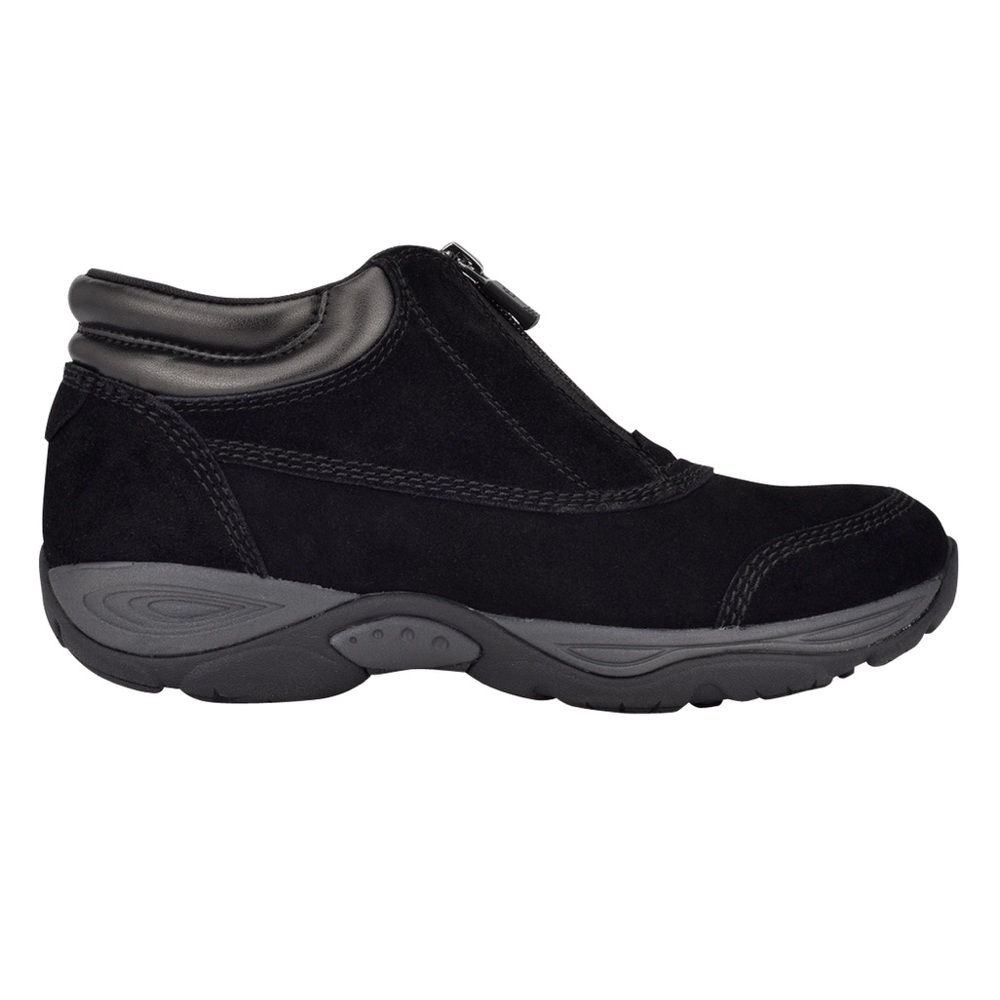 Easy Spirit se Enclose Black Wide Width Zip up Comfortable Boot 9 WW NIB